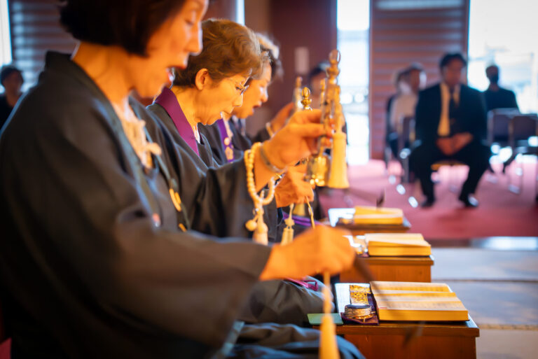 曹洞宗 実宝山 中央院の活動「梅花講(ばいかこう)」の様子