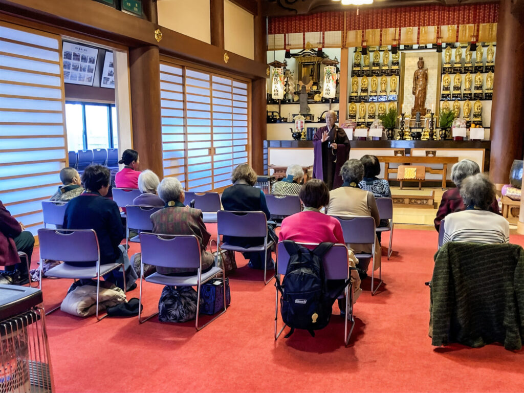 曹洞宗 実宝山 中央院の婦人会の様子(苫小牧市)