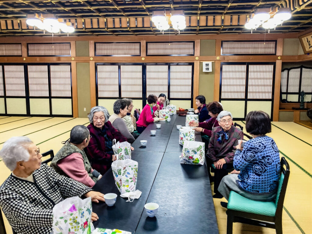 曹洞宗 実宝山 中央院の婦人会の様子(苫小牧市)
