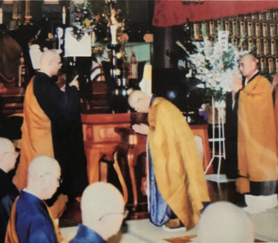 本堂落慶祈祷法要
(平成11年7月10日~14日)