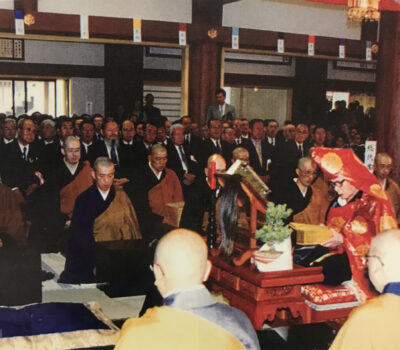 本堂落慶祈祷法要
(平成11年7月10日~14日)