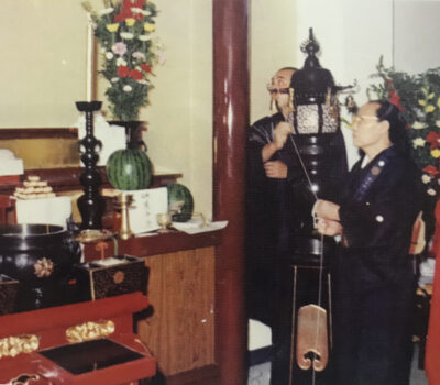 入仏式(昭和44年7月28日)